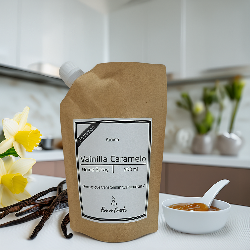🍮 Recarga Home Spray Vainilla Caramelo 2