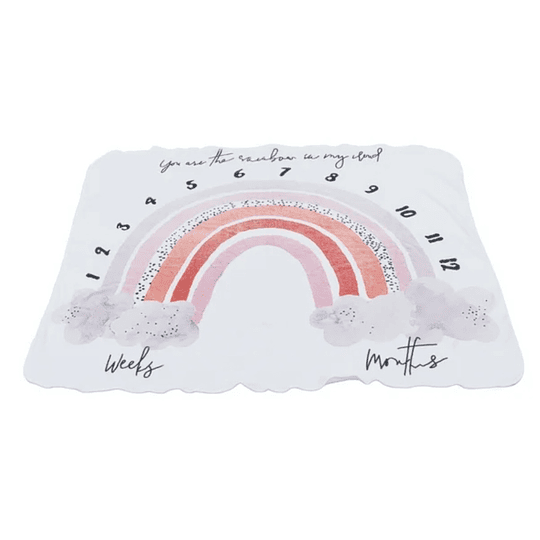 Manta de muselina para fondo de fotografía para crecimiento del bebé