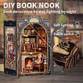  Book Nook Miniatura 3D  Count Cat