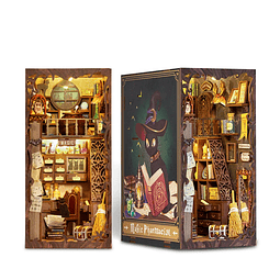  Book Nook Miniatura 3D  Magic Pharmacist