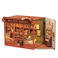  Book Nook Miniatura 3D  Mr Hunt Backery