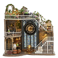 Puzzle Dollhouse Book Nook 3D Magic House