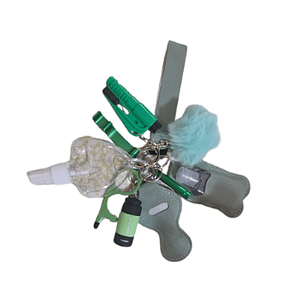 Set de Llaveros de Seguridad – Verde ✨🔐