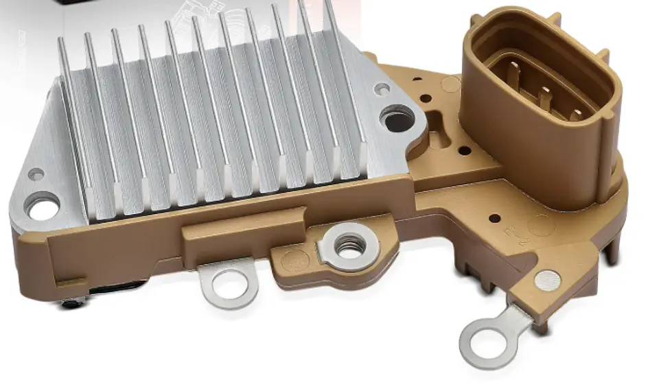 REGULADOR VOLTAJE PLUS-LINE TOYOTA HILUX 22R/TERCEL 5E 12V. 1