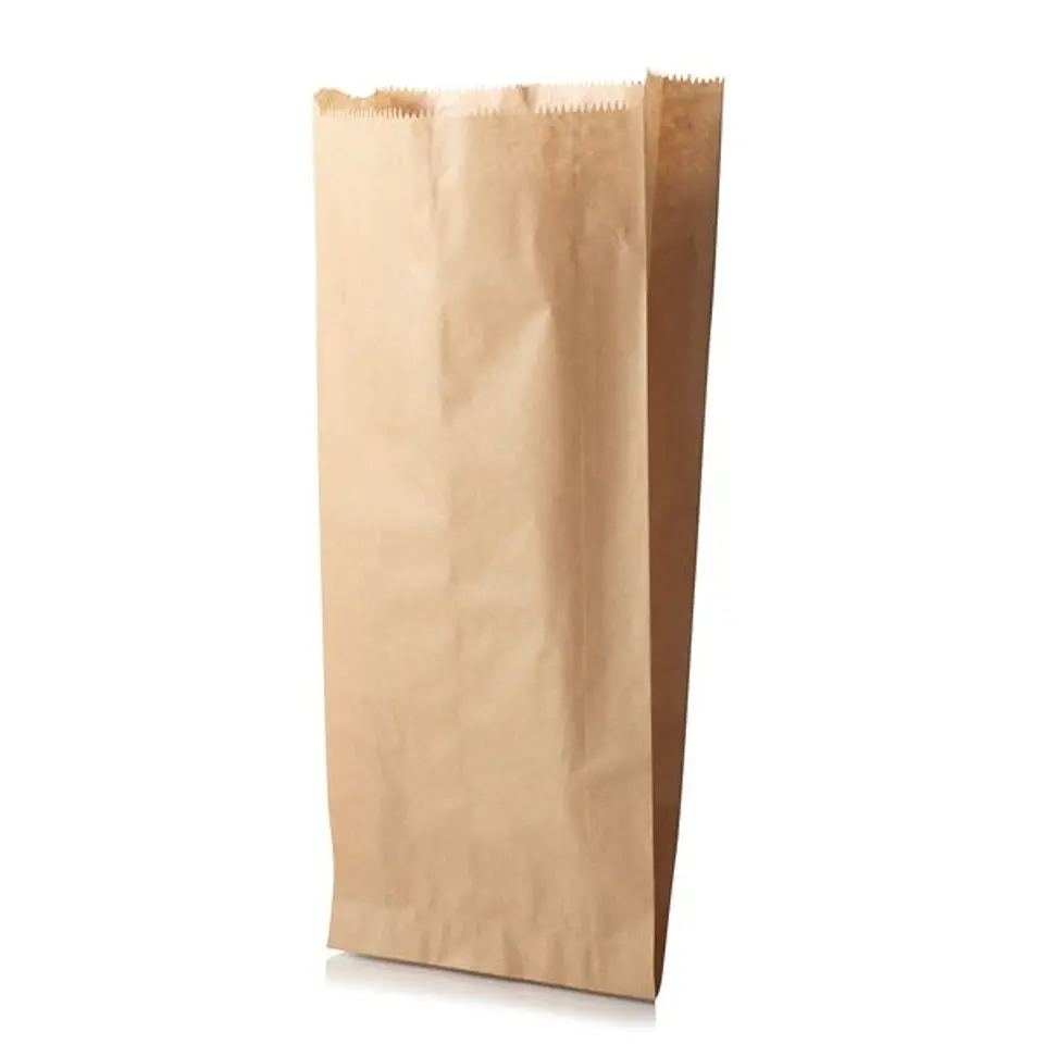 Bolsa Saco de Papel Kraft 1 Kilo - Paquete de 100 Unidades 3