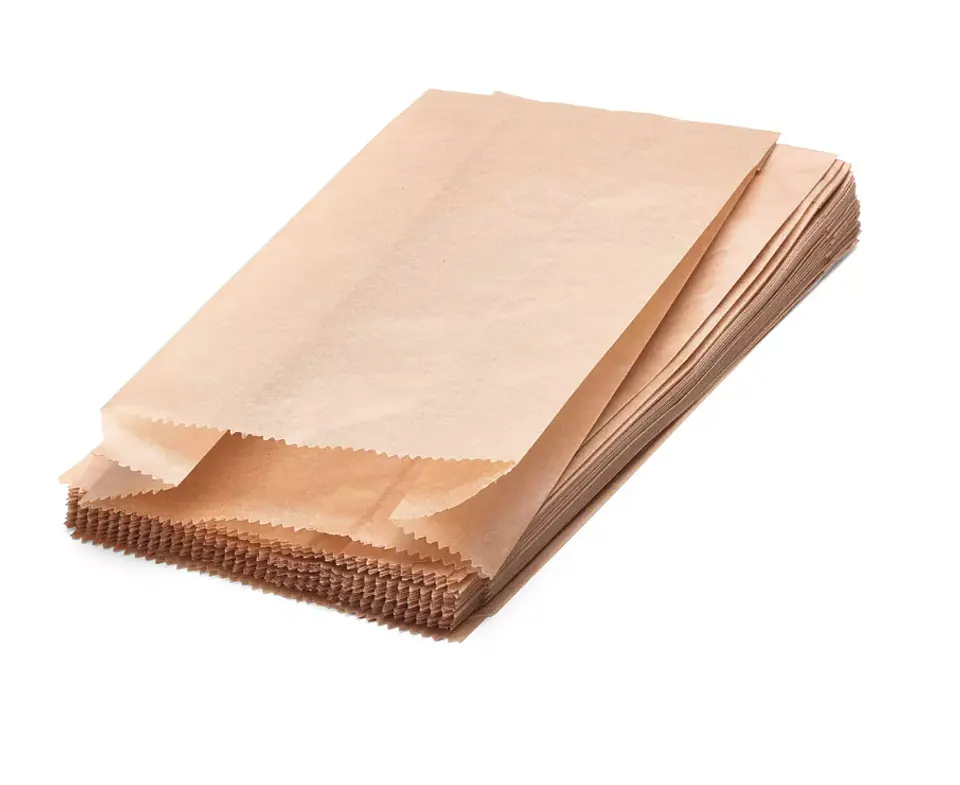 Bolsa Saco de Papel Kraft 1 Kilo - Paquete de 100 Unidades 5