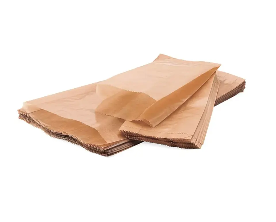 Bolsa Saco de Papel Kraft 7 Kilos - Paquete de 50 Unidades 4