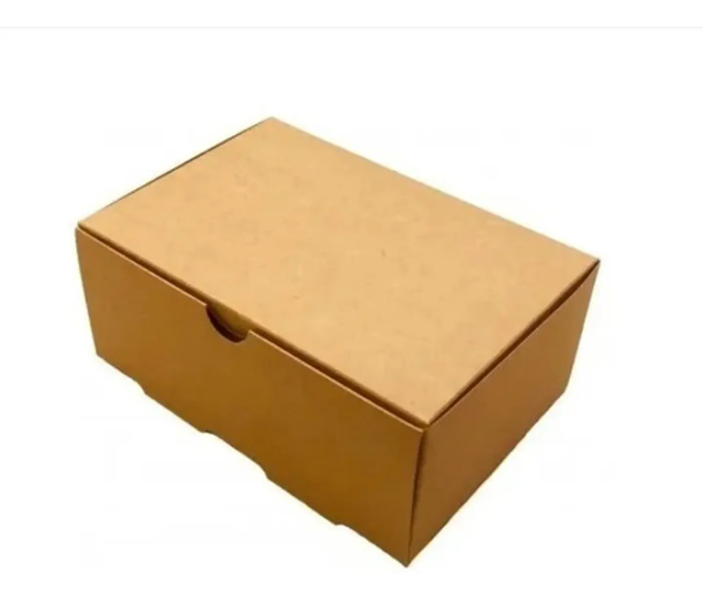 Pack 20u Caja Kraft Auto-armable Rectangular 15x10x24cm 2
