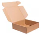 Pack 20u Caja Kraft Auto-armable Rectangular 20x14x6cm - Miniatura 2