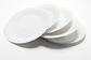 100 Platos De Carton Blanco Desechables Uso Comun 15 Cm. - Miniatura 2