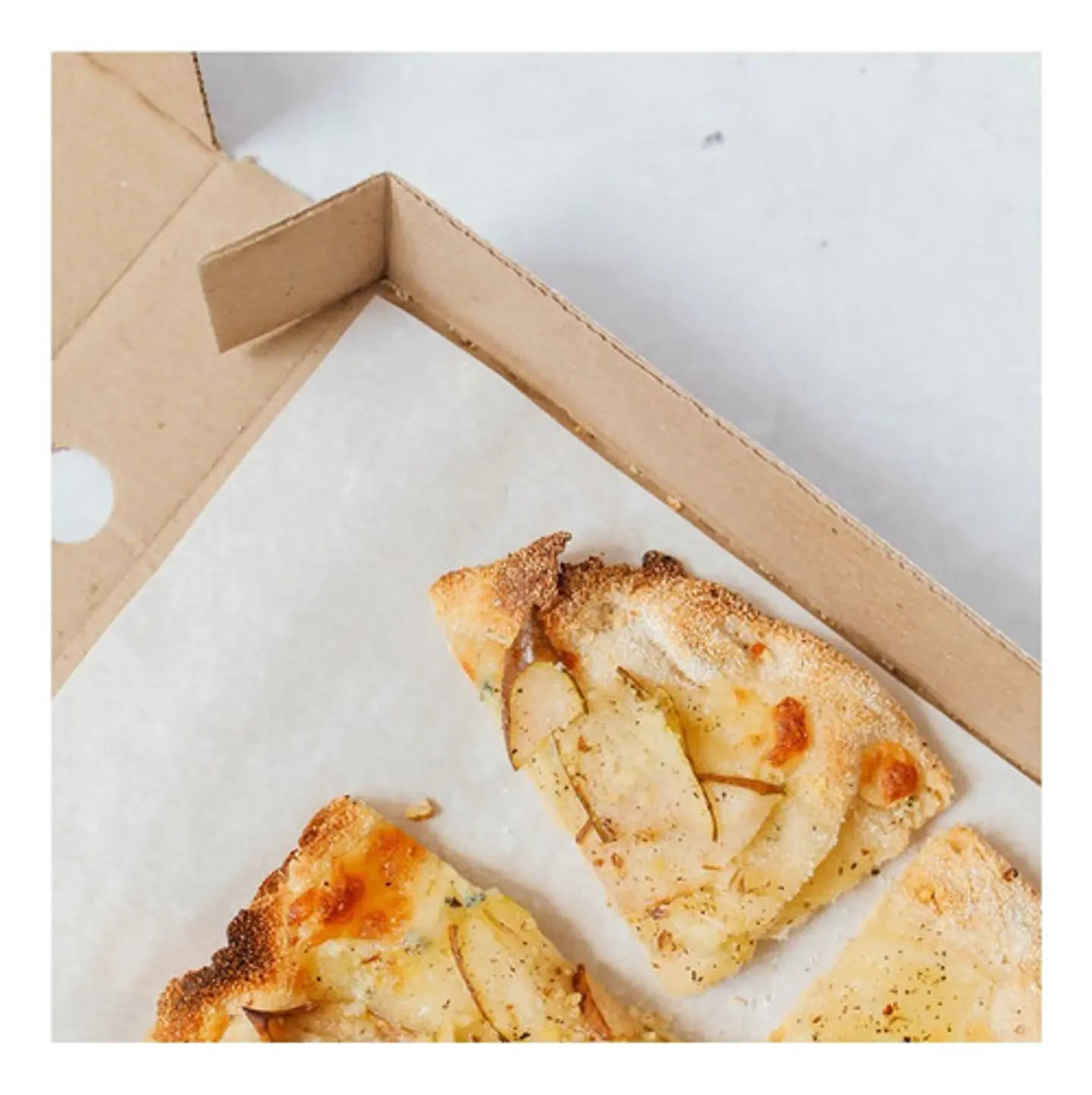 50 Cajas Para Pizza 38x38x4,5 Cm / Micro Corrugado Premium 3