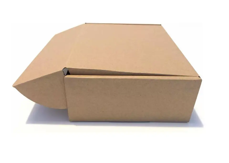 Pack 20u Caja Kraft Auto-armable Rectangular 20x14x6cm 3