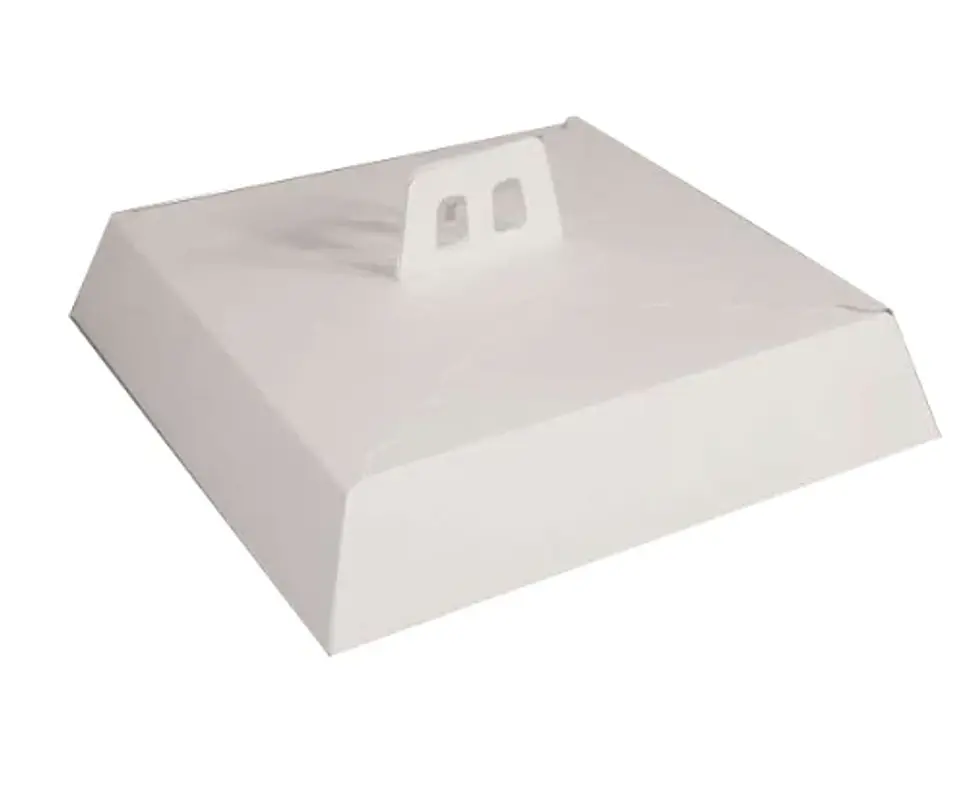 Caja Tartaleta Blanca Mediana 35x35x5 - 10 Unidades 3