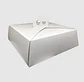 Caja Torta Blanca Chica 29x29x10 - 10 Unidades - Miniatura 2