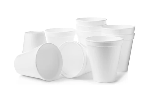 Vaso Térmico de Plumavit - 8 oz - Paquete de 50 Unidades