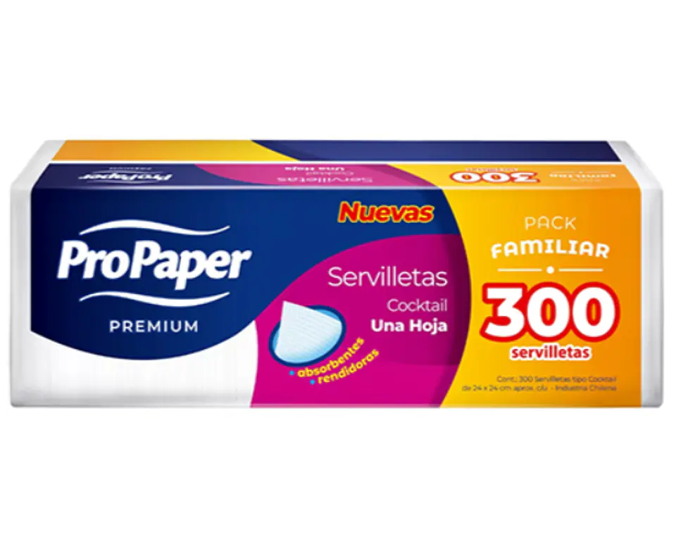 Servilleta Cocktail ProPaper - 300 Unidades 3
