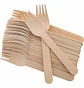 Tenedor de Madera 16 cm - Té/Café/Helado - Paquete de 100 Unidades - Miniatura 6