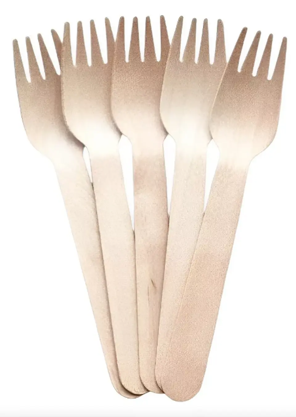 Tenedor de Madera 16 cm - Té/Café/Helado - Paquete de 100 Unidades 7