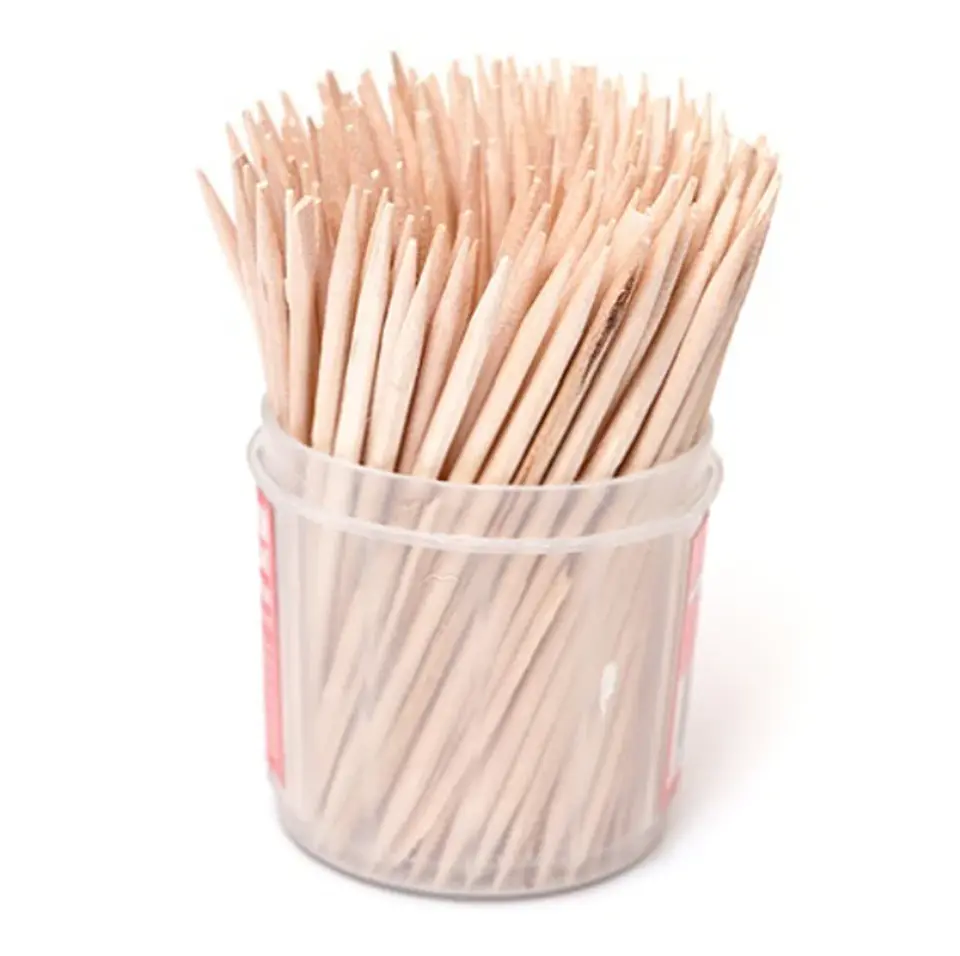 Mondadientes de Madera 6.5 cm - Paquete de 100 Unidades 1