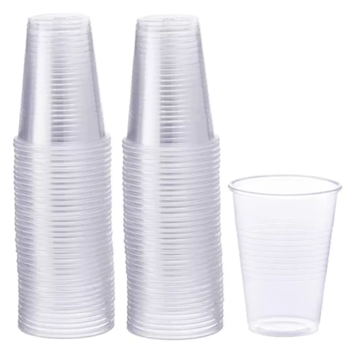Vaso Plástico Transparente - 10 oz - Paquete de 50 Unidades 4