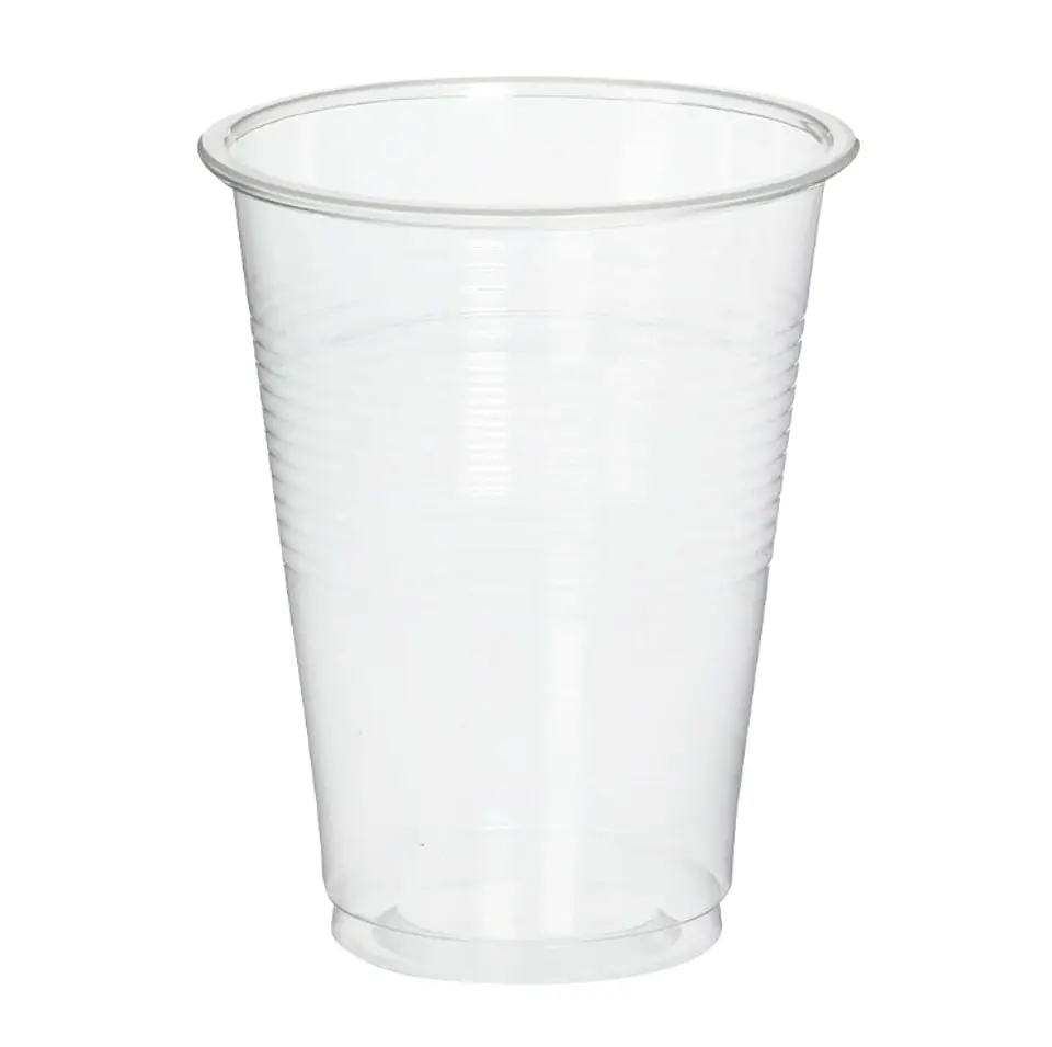 Vaso Plástico Transparente - 12 oz - Paquete de 50 Unidades 2