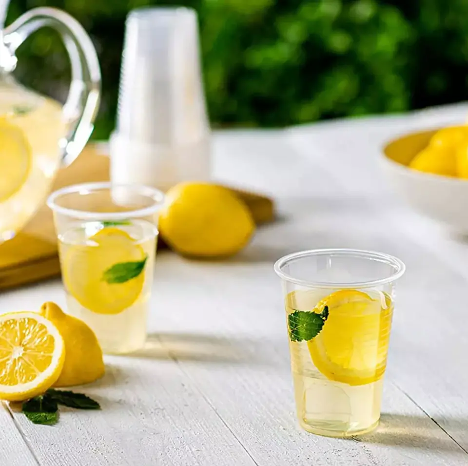 Vaso Plástico Transparente - 16 oz - Paquete de 50 Unidades 3