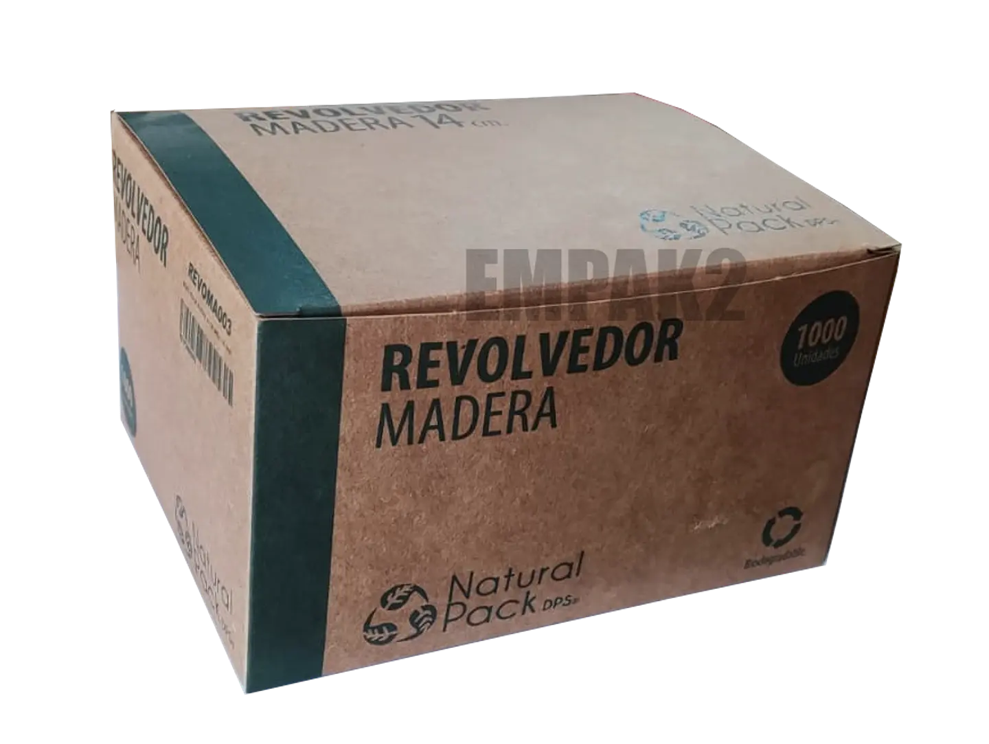 Revolvedor de Madera 14 cm - Caja de 1.000 Unidades 3