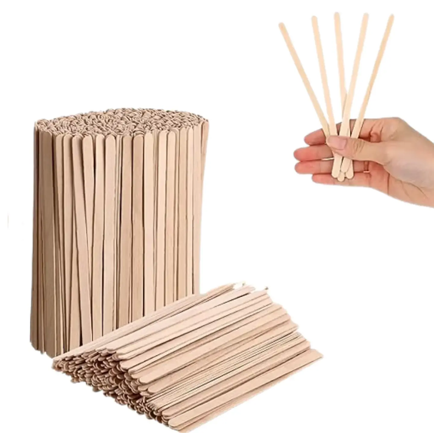 Revolvedor de Madera 18 cm - Caja de 1000 Unidades 2