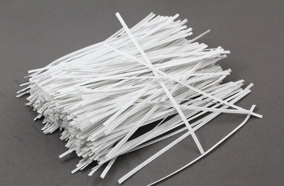 Amarra Metálica 8 cm - Color Blanco - Paquete de 100 Unidades 2