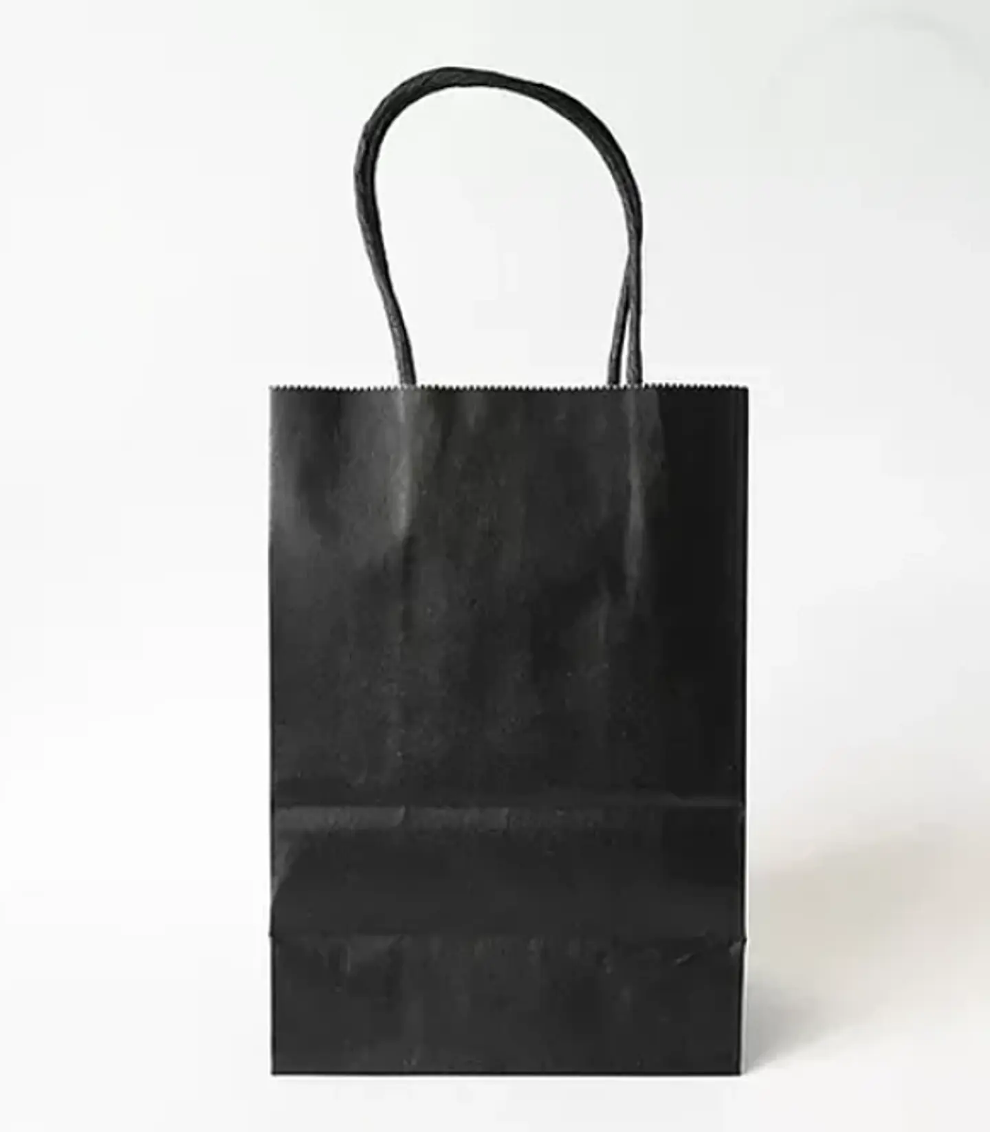 Bolsa Kraft Negra 15x20x8 cm - Paquete de 12 Unidades 4