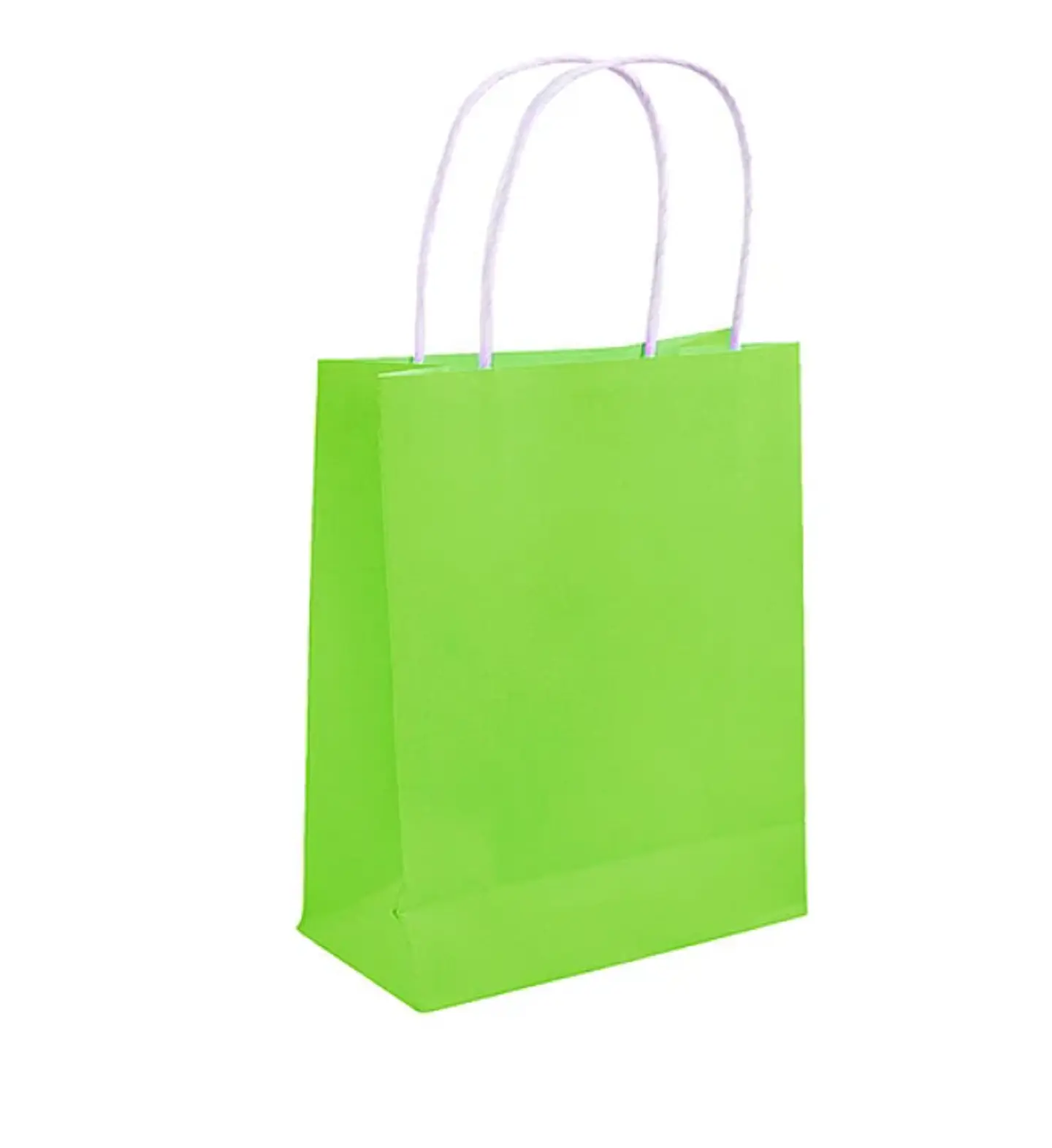 Bolsa Kraft Verde 15x20x8 cm - Paquete de 12 Unidades 5