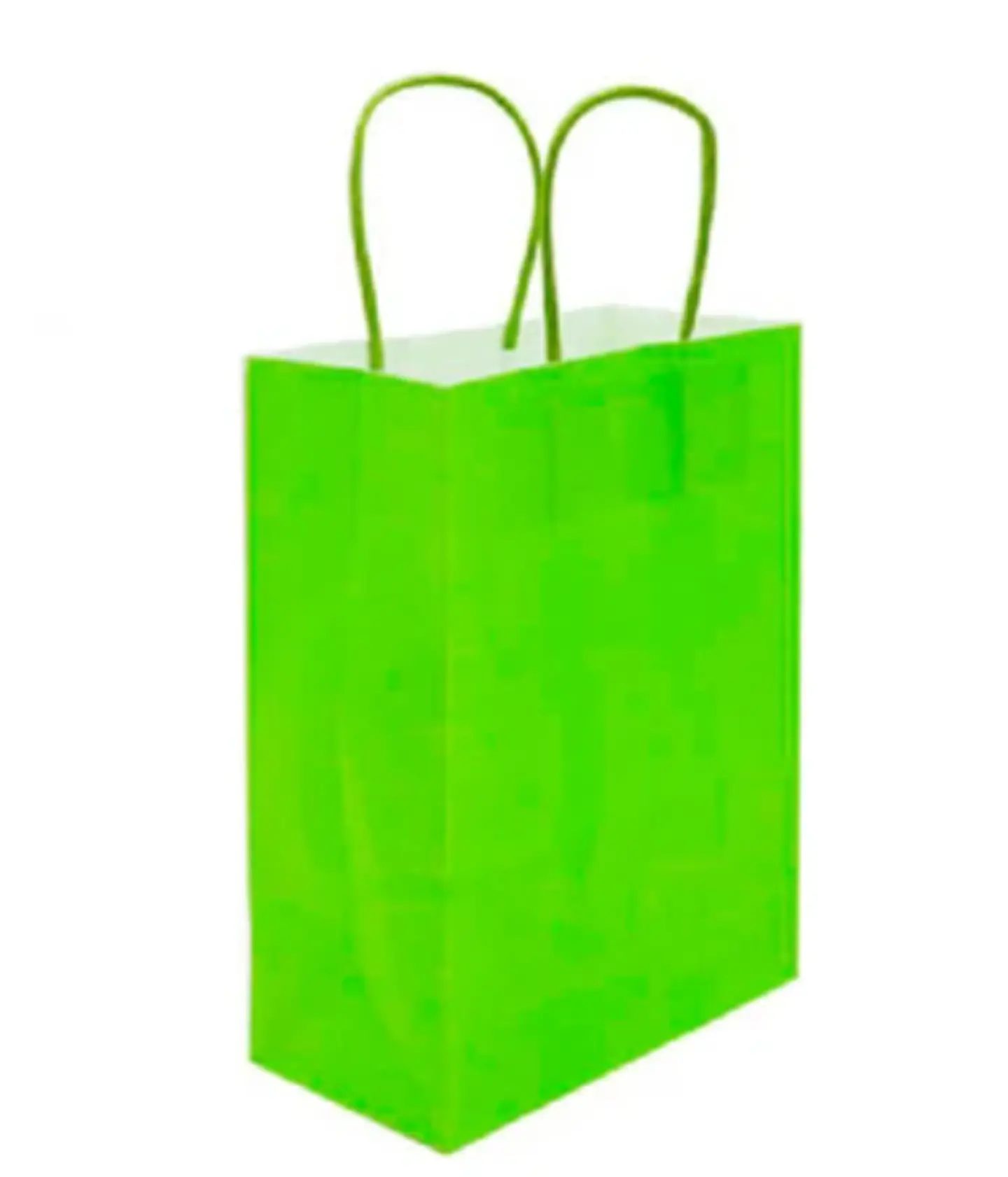 Bolsa Kraft Verde 15x20x8 cm - Paquete de 12 Unidades 6