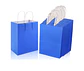 Bolsa Kraft Azul 15x20x8 cm - Paquete de 12 Unidades - Miniatura 2