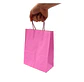 Bolsa Kraft Fucsia 15x20x8 cm - Paquete de 12 Unidades - Miniatura 2