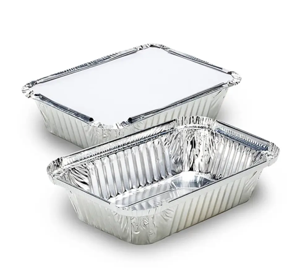 Bandeja de Aluminio con Tapa C-10 - Paquete de 20 Unidades 2