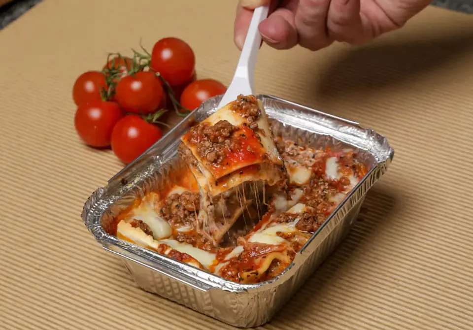Bandeja de Aluminio con Tapa C-10 - Paquete de 20 Unidades 7