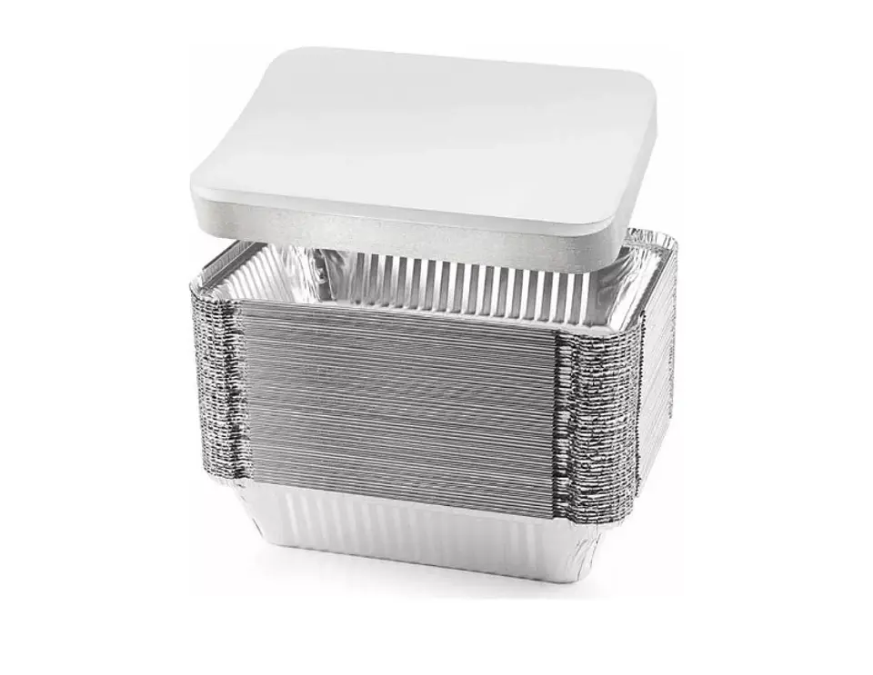 Bandeja de Aluminio con Tapa C-20 - Paquete de 20 Unidades 2