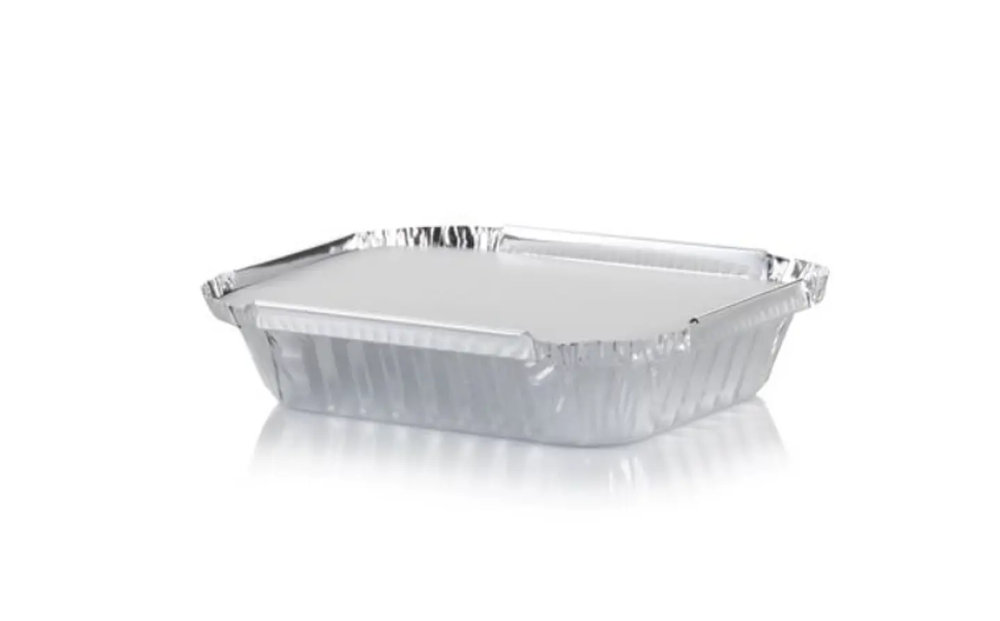 Contenedor de Aluminio C-8L con Tapa - 20 Unidades - 009 2