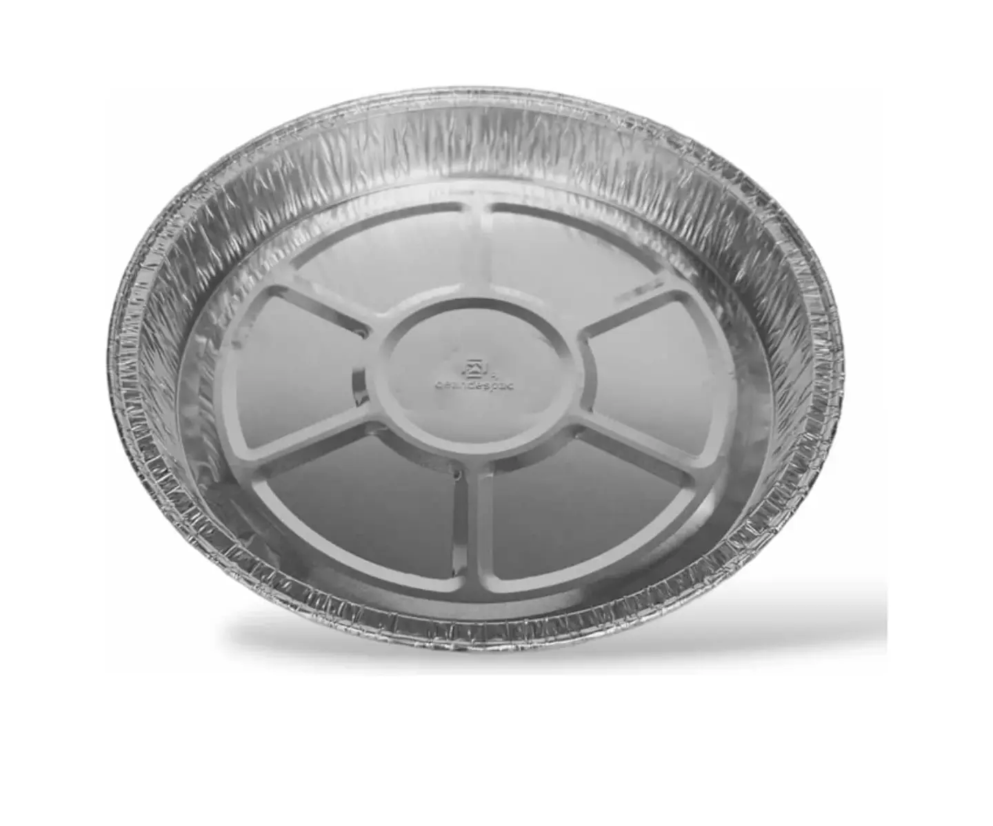 Bandeja Redonda de Aluminio R-10 Circular - Paquete de 12 Unidades 2