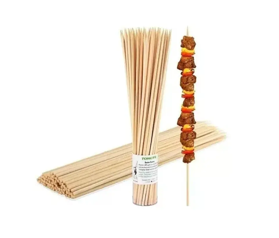 Palitos para Brochetas - 3.8 mm x 20.5 cm - 100 Unidades - mediano 4
