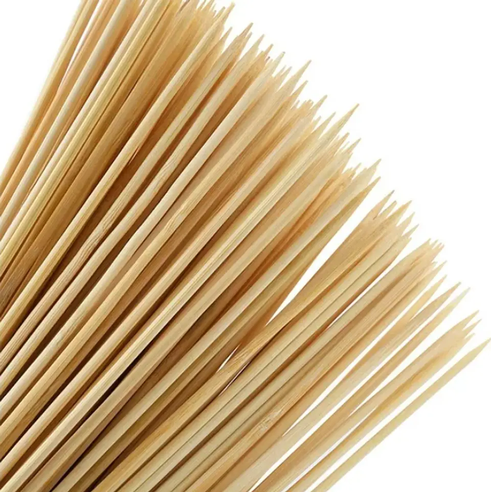 Palitos para Brochetas - 3.8 mm x 20.5 cm - 100 Unidades - mediano 3