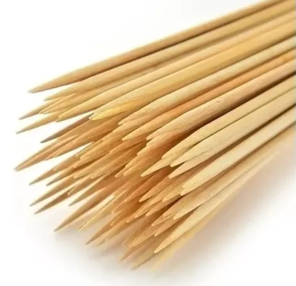 Palitos para Brochetas - 3.8 mm x 20.5 cm - 100 Unidades - mediano 8