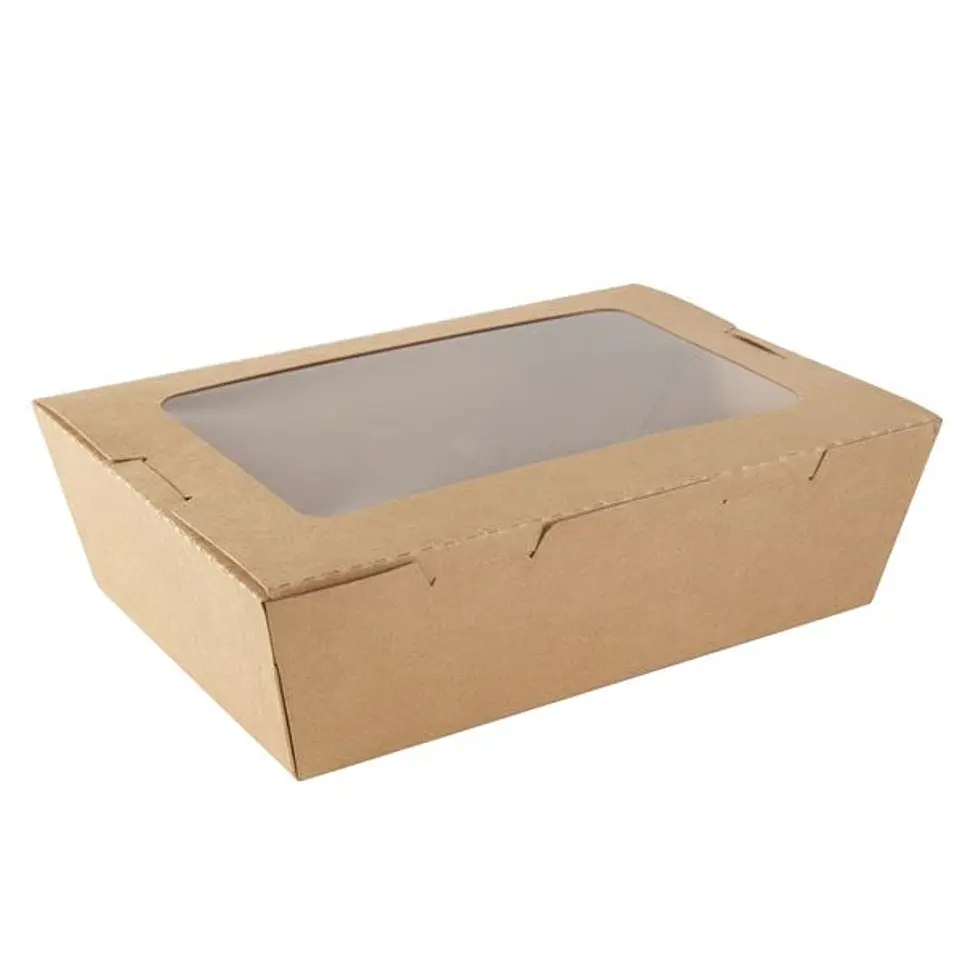 Caja Kraft con Ventana - CARTN 256 - 20 unidades 3
