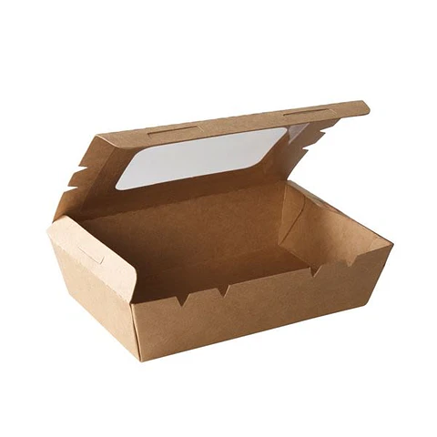 Caja Kraft con Ventana - CARTN 258 - 20 unidades