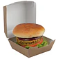 Clamshell para Hamburguesa Kraft - 10 unidades - Miniatura 3