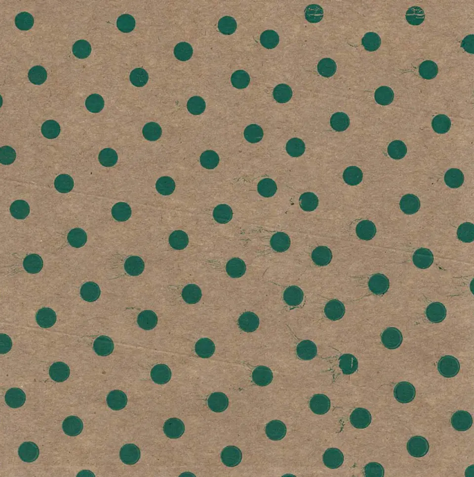Papel para Alfajor -  14x14 - 100 unidades. - puntos verdes 2