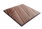 Papel para Alfajor -  14x14 - 100 unidades. - lineas rojas - Miniatura 1