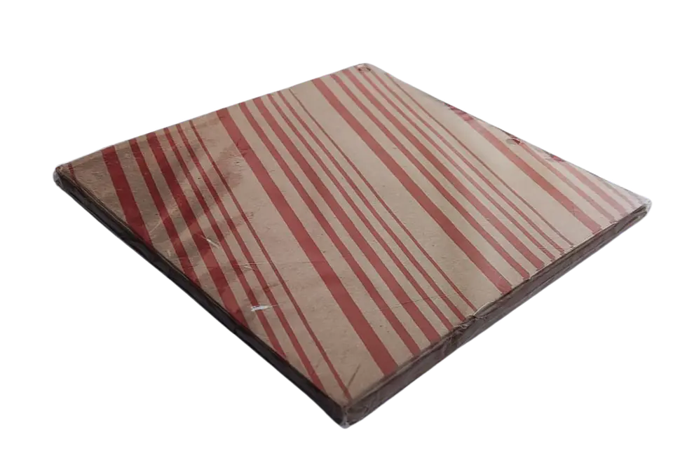 Papel para Alfajor -  14x14 - 100 unidades. - lineas rojas 1
