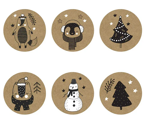 50 Stickers - Navidad 04