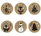50 Stickers - Navidad 04 - Miniatura 1